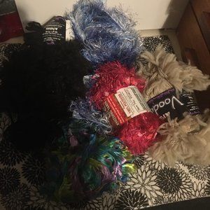 5 Skeins of Fancy Yarn - 260 $13 FIRM